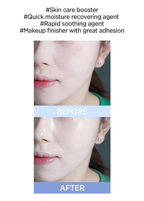 JUNG SAEM MOOL Essential Mool Micro Fitting Mist | Micro-Fine Setting Spray for Makeup & Hydrating Primer for Face with Thermal Spring Water, Long-Lasting Fix & Dewy Finish, Korean Makeup (1.86 Fl Oz)