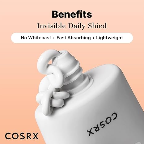 COSRX Vitamin E Vitalizing Sunscreen,SPF 50 Broad Spectrum Face Sunscreen, Lightweight, Non-Sticky, No White Cast, Vitamin E for Antioxidant Care, For All Skin Tones, Korean Skincare, 1.69 fl oz