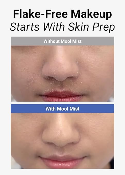 JUNG SAEM MOOL Essential Mool Micro Fitting Mist | Micro-Fine Setting Spray for Makeup & Hydrating Primer for Face with Thermal Spring Water, Long-Lasting Fix & Dewy Finish, Korean Makeup (1.86 Fl Oz)