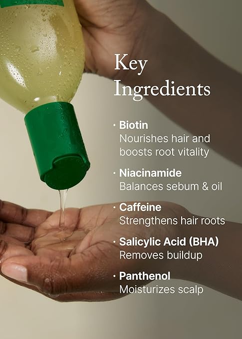 AROMATICA Rosemary Scalp Scaling Shampoo - Korean Hair Care with Thinning Hair Loss Natural Rosemary Essential Oil for Women - Vegan Hair Growth - Free from Sulfate, Silicone, and Paraben (13.53 oz)