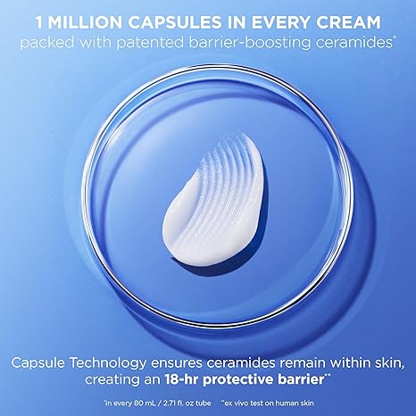 AESTURA ATOBARRIER365 Cream with Ceramides, Korean Face Moisturizer for Barrier Repair | 120H lasting Hydration, Ceramide Capsules, Dry & Sensitive Skin, Non-comedogenic, 80 mL / 2.70 fl.oz.