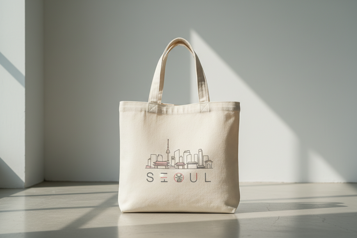 Seoul Minimal Tote Bag